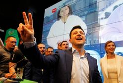 Wołodymir Zełenski nowym prezydentem Ukrainy. Andrzej Duda gratuluje