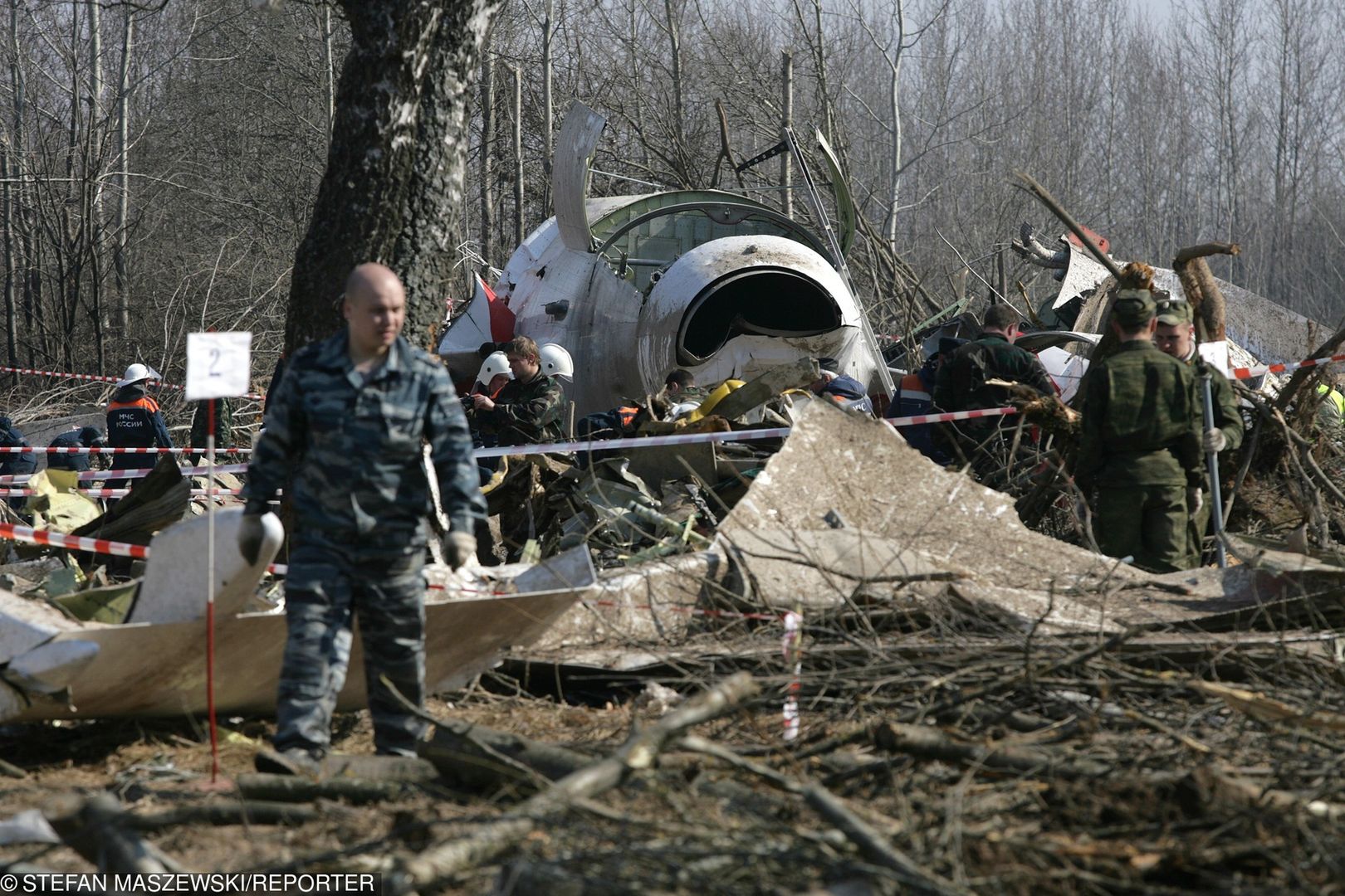 Prezydencki TU-154 M rozbił się pod Smoleńskiem 10 kwietnia 2010 roku