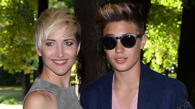 Magda Steczkowska i Leon Myszkowski, SuperDry, fot. ONS