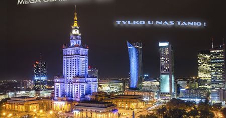 Zamiast gwiazd na niebie - reklamy. Taką przyszłość chcą nam zafundować Rosjanie