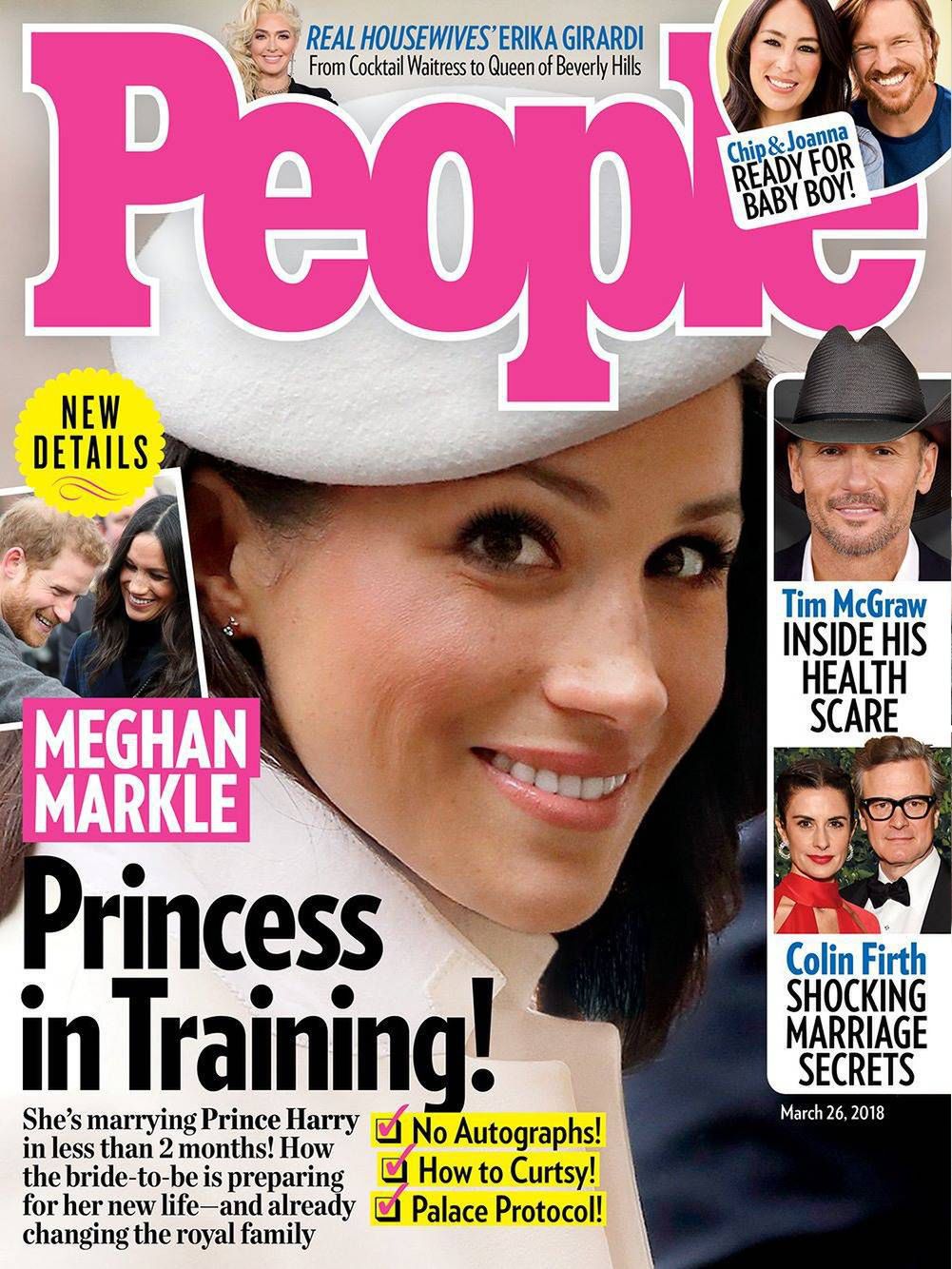 People z Meghan Markle na okładce