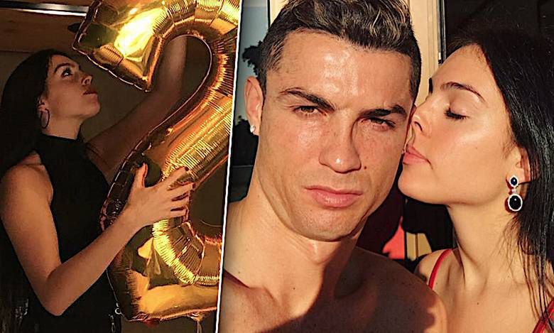 Georgina Rodriguez i Cristiano Ronaldo urodziny