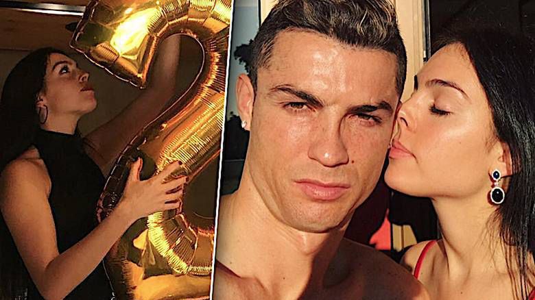 Georgina Rodriguez i Cristiano Ronaldo urodziny