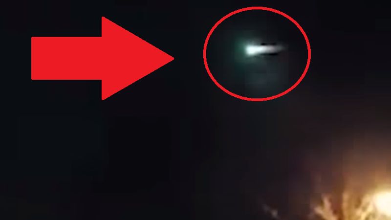 Meteor zarejestrowano w kilkunastu różnych miejscach