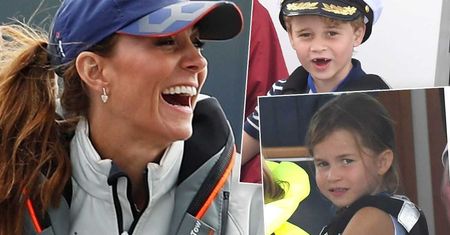 Księżna Kate z dziećmi szaleją na regatach królewskich! George i Charlotte skradli całą uroczystość!