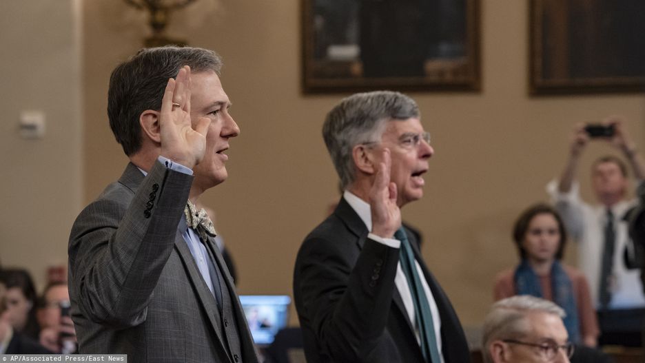 Donald Trump może stracić stanowisko po zeznaniach Williama Taylora i George'a Kenta