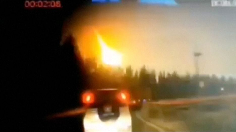 Meteoryt nad Chinami zarejestrowano na wideo