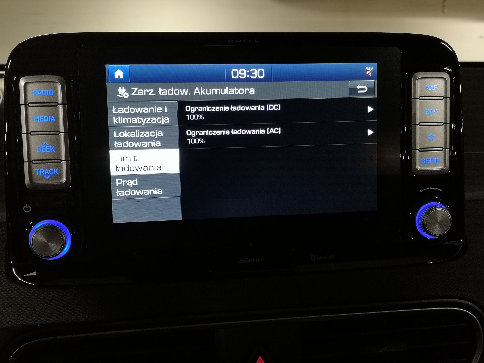 Hyundai Kona Electric: System zarządzania energią oraz audio Krell 14