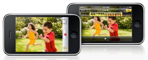 iPhone 3G S odtwarza filmy w 1080p
