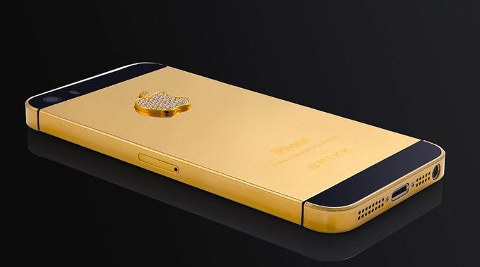 złoty iPhone