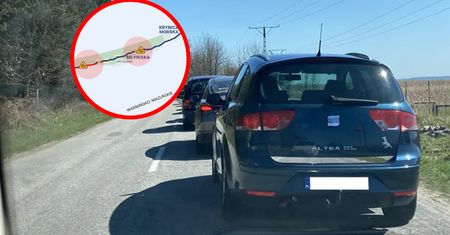 Koszmar kierowców nad morzem. Przez korek musieli wezwać policję