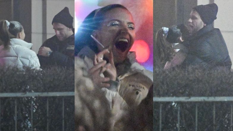 Tak wyglądało SPOTKANIE Julii Wieniawy z Tymoteuszem Puchaczem: Wspólne papieroski, tańce przed klubem i podróż taksówką (ZDJĘCIA)