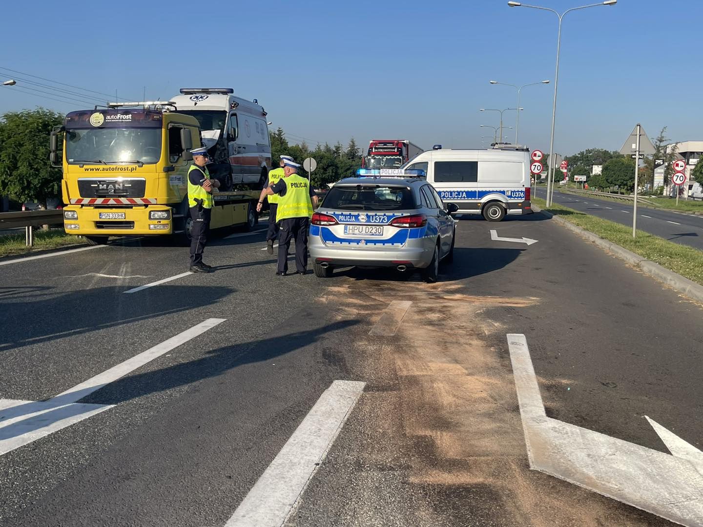 Wypadek w Gnieźnie