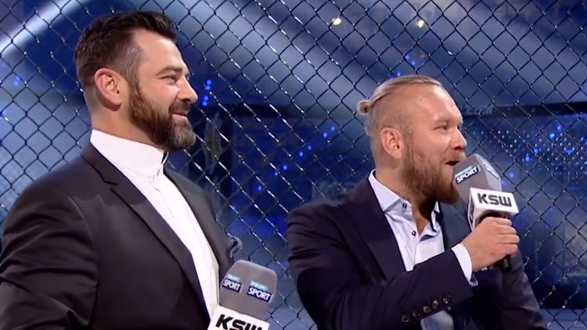 Na zdjęciu: Martin Lewandowski i Maciej Kawulski