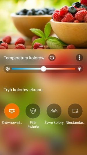 Asus Zenfone 3 wyświetlacz kolory
