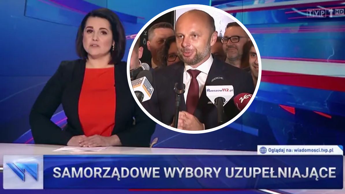"Wiadomości" po swojemu skomentowały porażkę PiS-u na Podkarpaciu