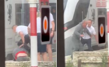 Sceny grozy na peronie w Wejherowie. Konduktor zawiadamia policję