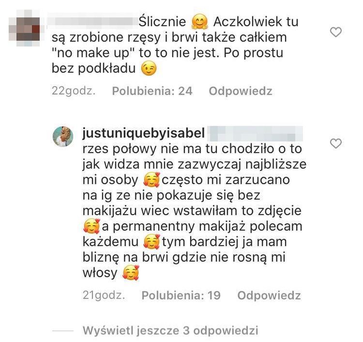 Iza z "Królowych Życia" pokazała się "bez makijażu"