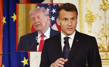 Trump zakpił z Macrona. Zacytował rzekomą rozmowę