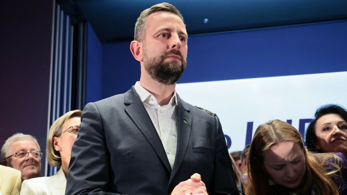 Wiecz�r wyborczy Szymona Ho?owni
Fot. Anita Walczewska/East News, 18.05.2025.  Wybory prezydenckie. Wieczor wyborczy w Szymona Holowni w  w centrum konferencyjnym Crowne Plaza Warsaw. 
N/z: Wladyslaw Kosiniak-Kamysz
Anita Walczewska