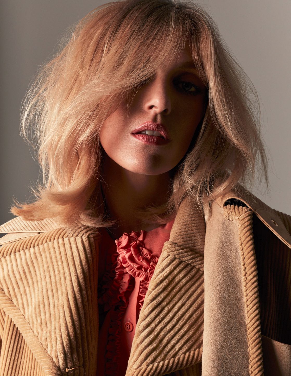 Anja Rubik w "Vogue Paris"