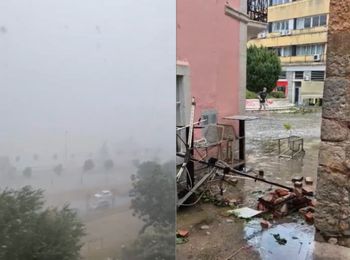 Żywioł sparaliżował Split. "Takiej burzy w jeszcze nie widziano"