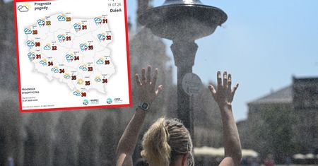 Polska w kleszczach upału. Ponad 35 stopni