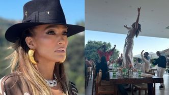 Jennifer Lopez świętuje 54. urodziny, tańcząc NA STOLE i promując swój alkohol. Fani znów piszą o uzależnieniu Bena Afflecka (FOTO)