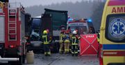 Tragedia na S1. W karambolu zginęła matka i niemowlę