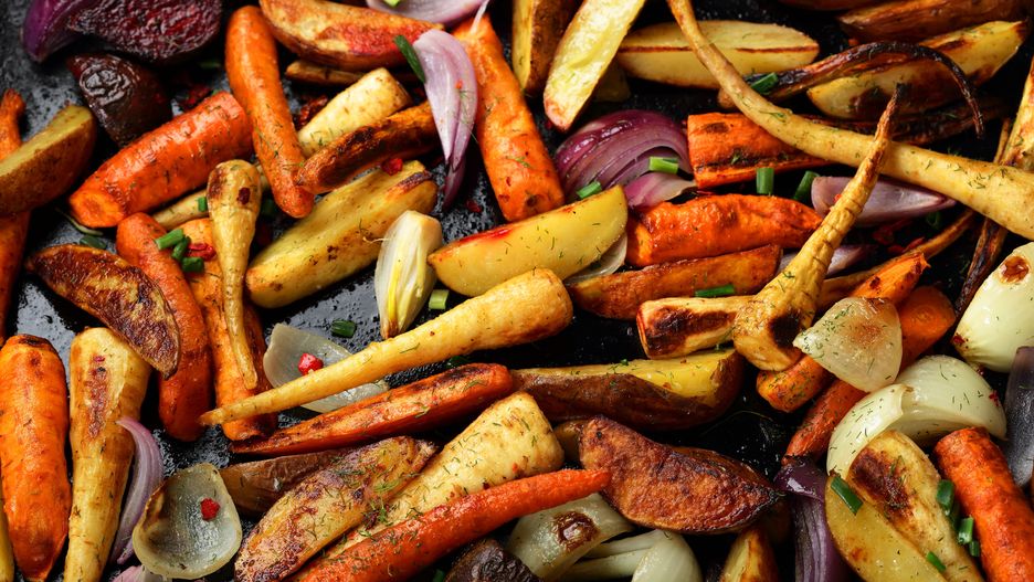Aromatyczne pieczone warzywa