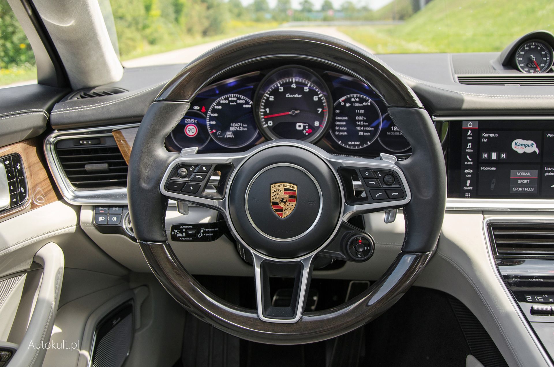 Tu nie ma wątpliwości, że mamy do czynienia z Porsche.