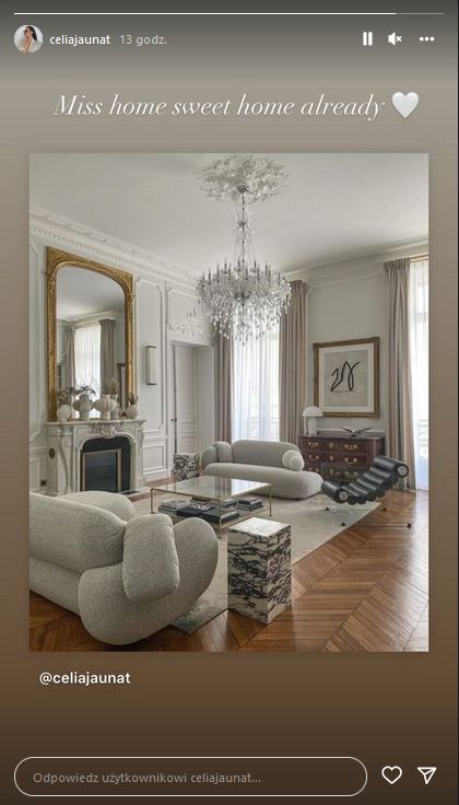 Celia Jaunat pokazała salon