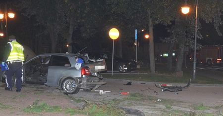 Lubelskie. Wylecieli z auta, jak z katapulty. Nagranie mrozi krew w żyłach