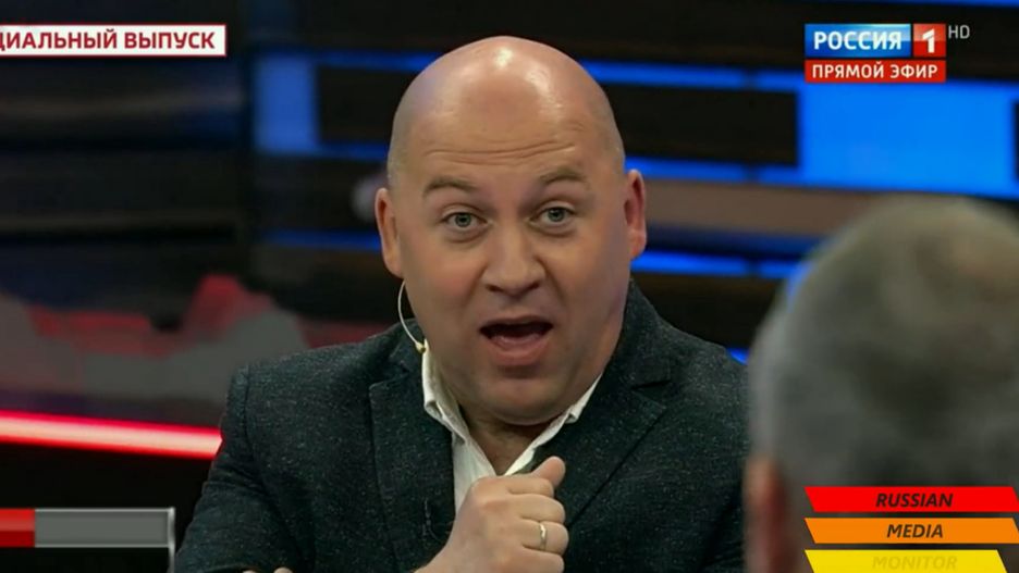 Dziennikarz Andriej Sidorczik mówił w programie "60 minut" niewyobrażalne bzdury