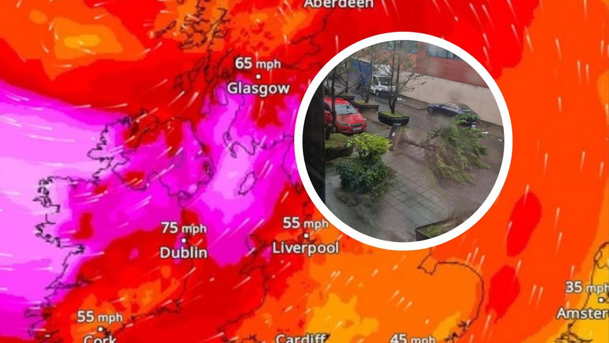 "Burza stulecia" na Wyspach. Polak z Glasgow mówi, co się dzieje