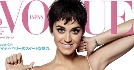 Katy Perry w krótkich włosach w japońskim "Vogue'u"!