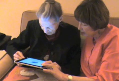 Babcia korzysta z iPada! [wideo]