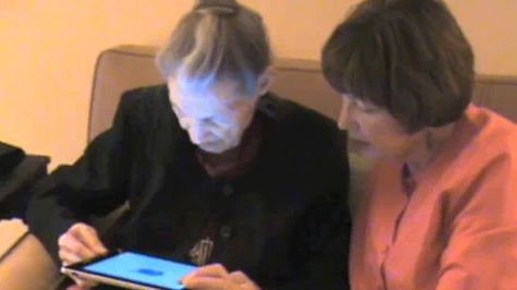 Babcia korzysta z iPada! [wideo] 1