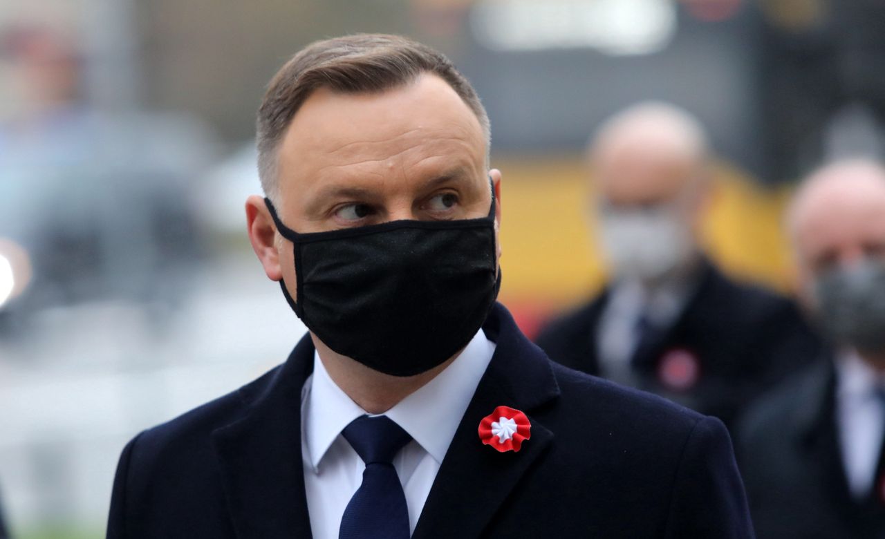 Andrzej Duda o szczepionce na COVID-19. Prezydent o tym, kiedy się zaszczepi