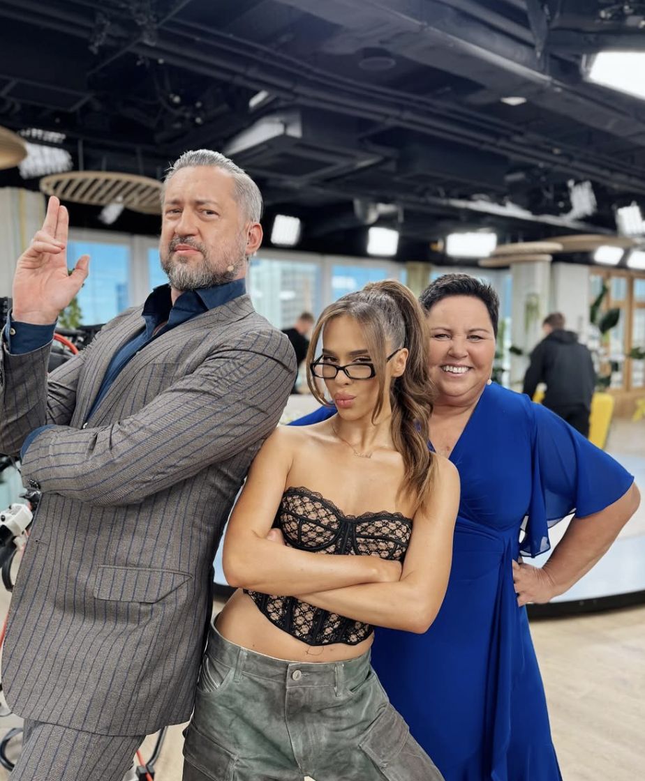 Tak Blanka ubrała się do "DzieĶ dobry TVN"