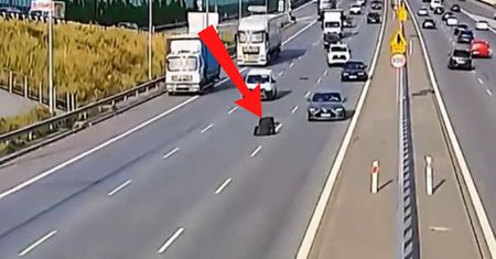 Nagranie z S2. Dokładnie widać, co zrobił. Komentarz zbędny