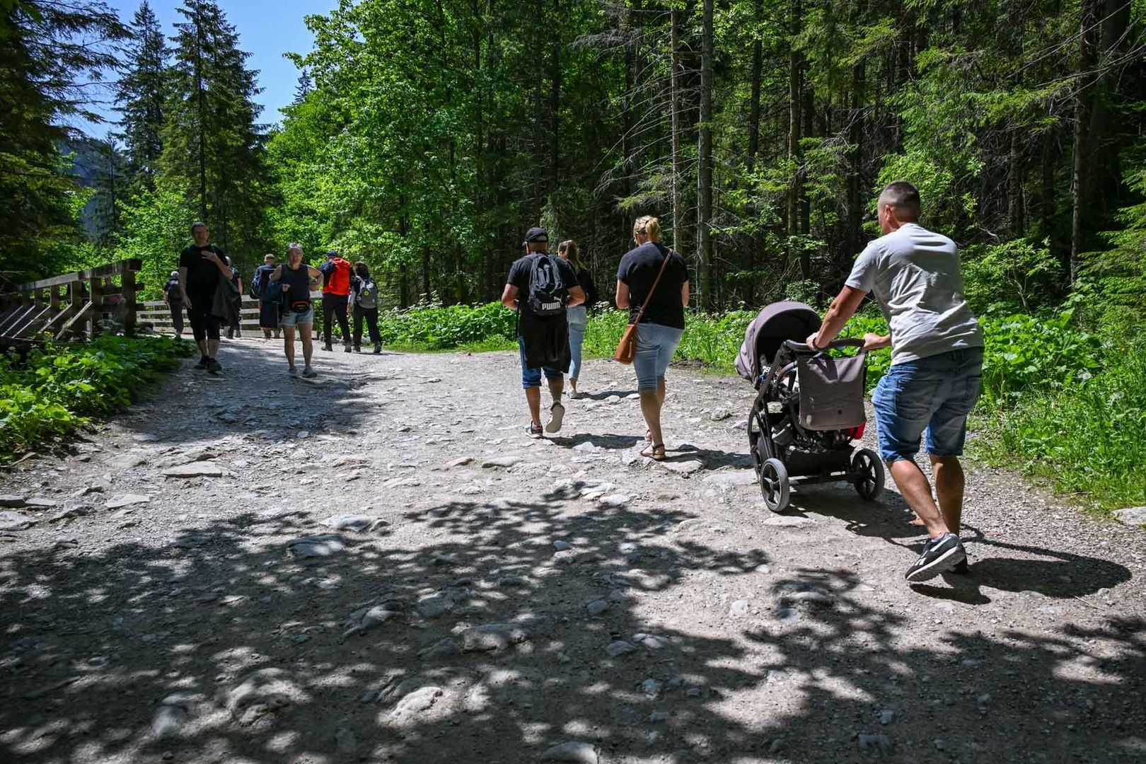 Remont w Dolinie Kościeliskiej