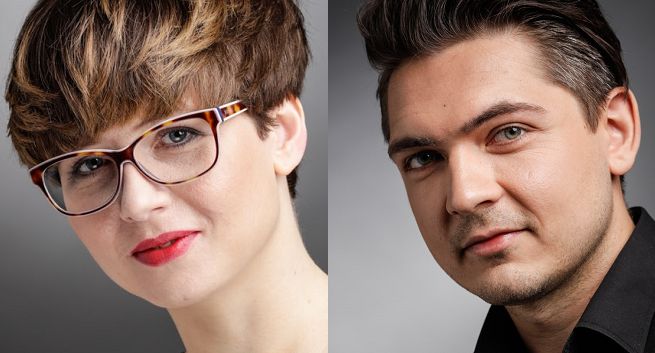 Magdalena Grzesz i Arkadiusz Leszko w Human Ark