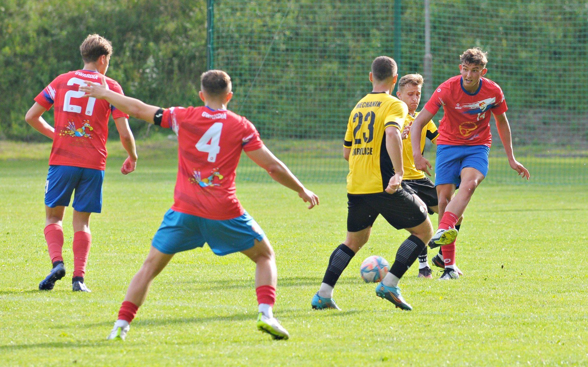 Mecz sparingowy Mechanik Bobolice - Gwardia Koszalin