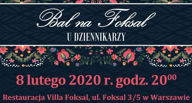 SDP organizuje trzeci Charytatywny „Bal u Dziennikarzy”. Gospodarzami Anna Popek i Krzysztof Skowroński