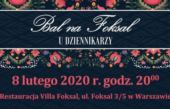 SDP organizuje trzeci Charytatywny „Bal u Dziennikarzy”. Gospodarzami Anna Popek i Krzysztof Skowroński