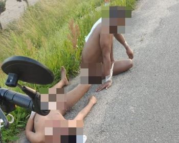 Nadzy migranci biegali po ulicach Lubina. Policja komentuje