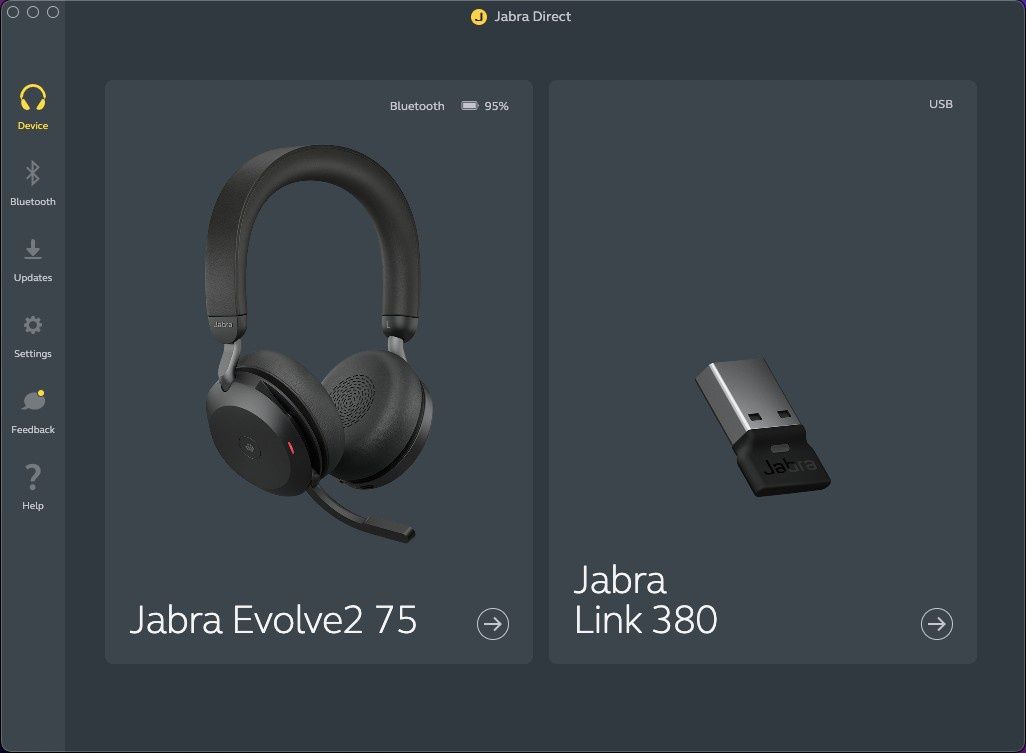 Jabra Direct - aplikacja