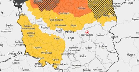 Nawet 70 mm. IMGW zapowiada, gdzie może lunąć