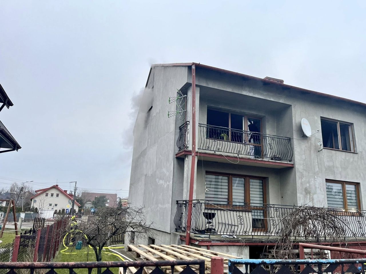 Pożar odebrał im dom tuż przed świętami. Trwa zbiórka na pomoc dla rodziny Dominika i Bartka!